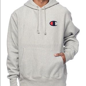 Champion Big Logo Reverse Weave Hoodie